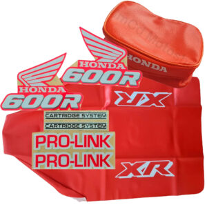 Seat cover Decals Graphics 3M REAR Fender BAG for Honda XR600R xr 600 XR600 1989