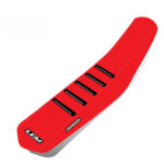 Seat Cover for Honda XR600 XR 600 Red Ultragrip with Black Stripes DHL Ship