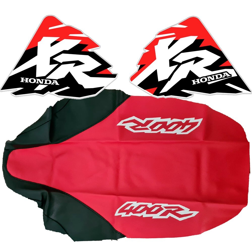 Tank Decals Seat Cover FOR Honda XR400R 1997 Thick Gloss Restore