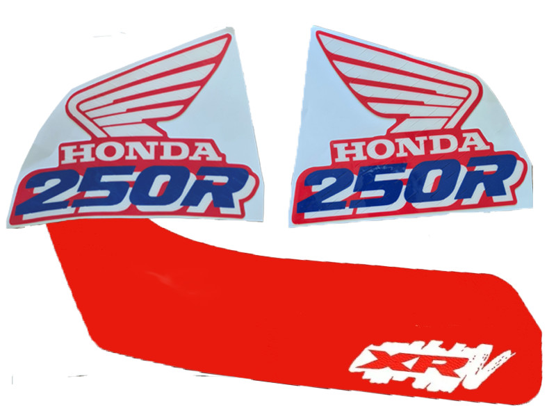 Graphics Kit + Seat Cover | For Honda XR250R XR 250 â Year 1990 - Image 2