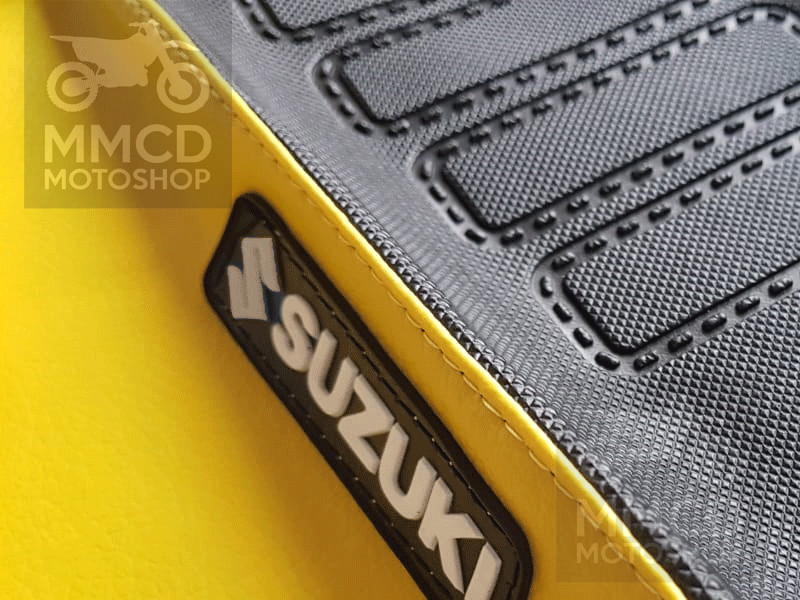 Seat Cover ULTRAGRIP for Suzuki DR250 DR 250â Yellow/Black â Anti-Slip fast ship - Image 4