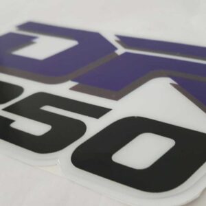 Tank Decals / Tank Graphics for Suzuki DR350 / DR350SE (1990s Models)