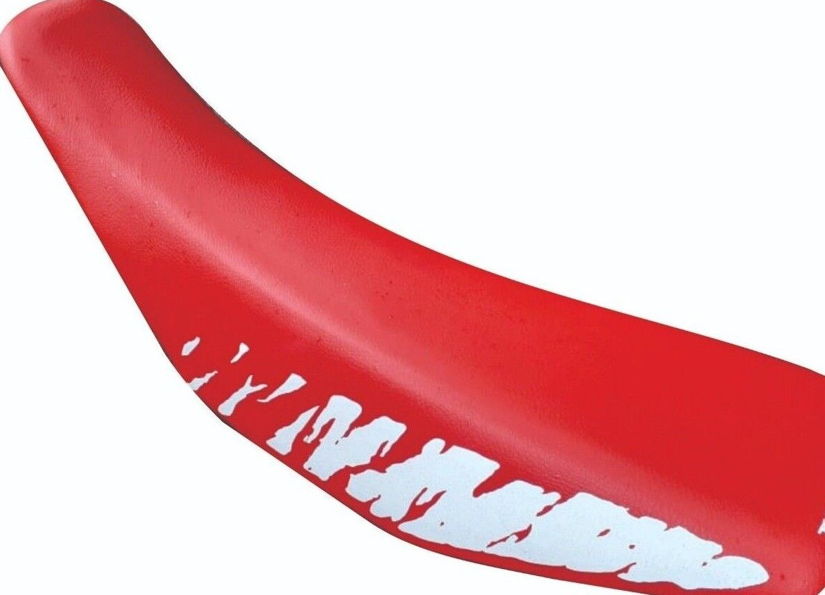 Seat Cover for Honda CR125R CR 125 1991 Orange Synthetic Leather Vintage Style - Image 2