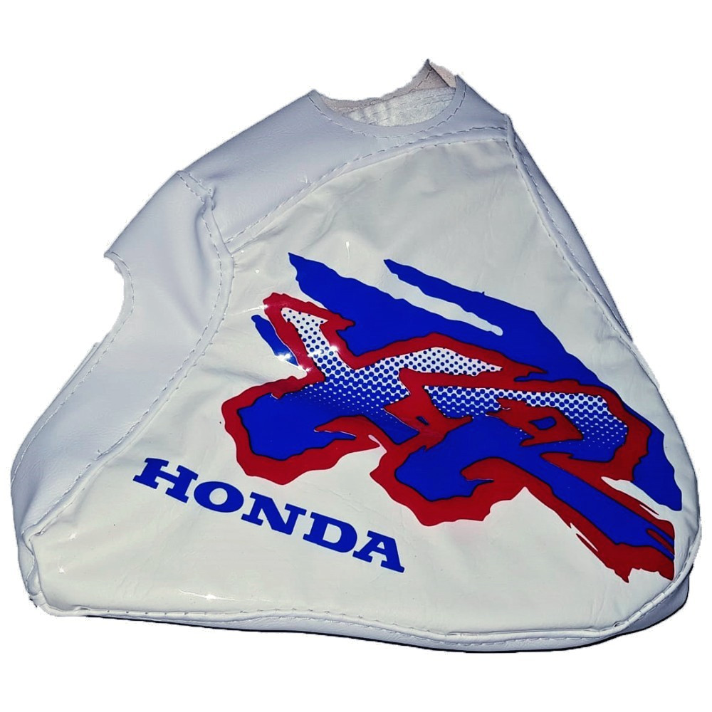 Gas Tank Cover for Honda XR600 XR 600 XR600R 1993 93 â White Base, Blue - Red