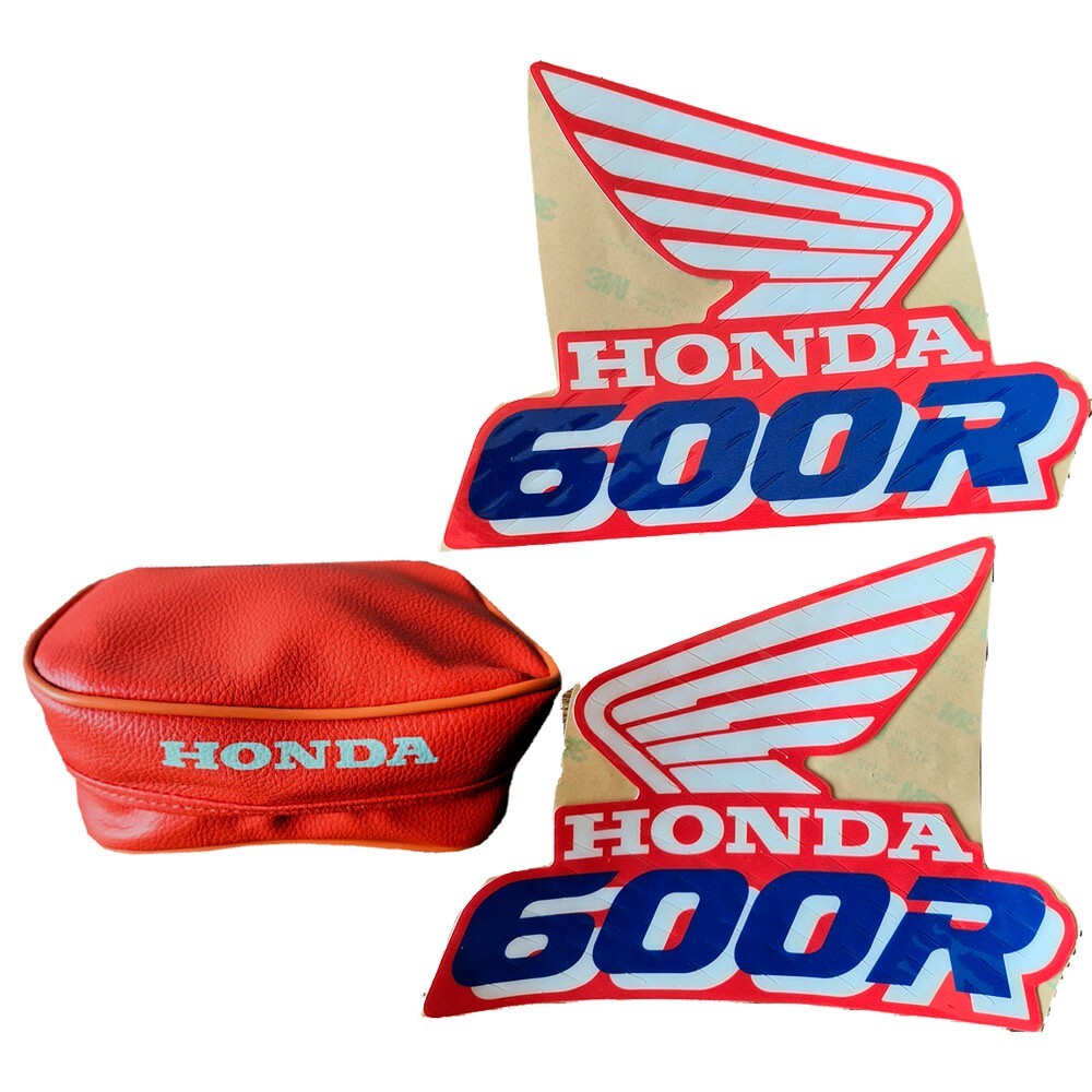 Fender Bag Tank Decals Graphics FOR Honda XR600R 1990 Orange