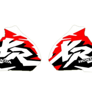 Tank decals for Honda Xr 600 XR600R XR600 white red black 1997 graphics all year