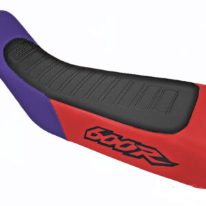 Seat Cover for Honda XR600 XR600R 1988â2000 | Red Purple UltraGrip Retro Look