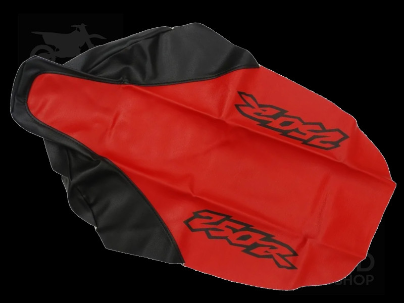Seat Cover for Honda XR250R XR250R XR 250 1999 99 Red Black Synthetic Leather - Image 6