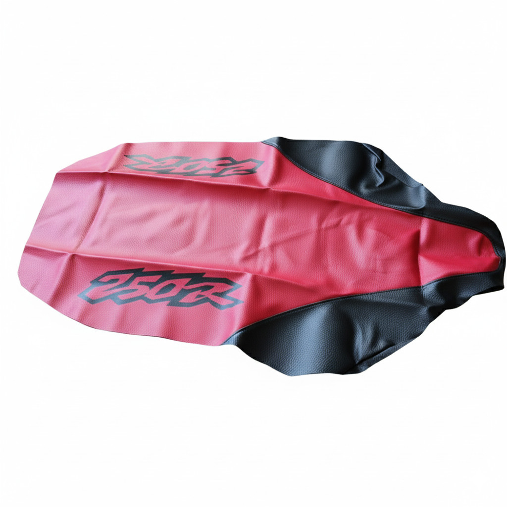 Seat Cover for Honda XR250R XR250R XR 250 1999 99 Red Black Synthetic Leather - Image 7
