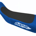 Seat Cover for Honda XR 600 XR600R XR600 1988â00 Blue Sides Black Top UltraGrip