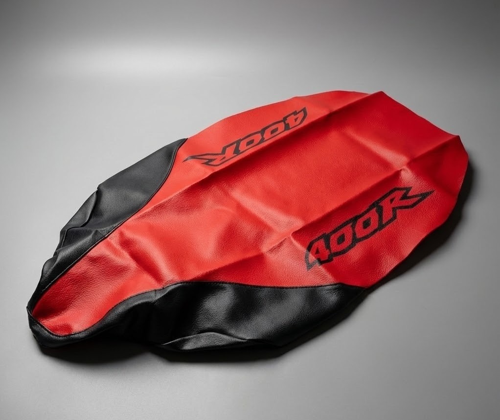 Seat Cover FOR Honda XR400 XR400R 1996â2004 Red Black Synthetic Leather 400R