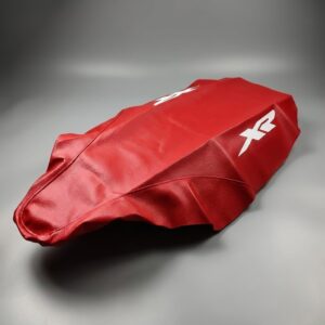 Seat Cover for Honda XR250R XR250 XR 250 Red Synthetic Leather Design 2001