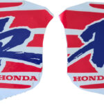 Tank Decals Graphics for Honda XR600R xr 600 94 ORANGE glossy fast ship