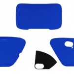 Graphics Kit FOR Honda XR250R 1990-1995 Blue Side Covers Headlight Decals