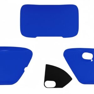 Graphics Kit FOR Honda XR250R 1990-1995 Blue Side Covers Headlight Decals
