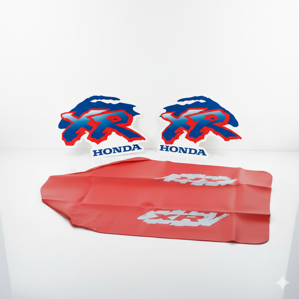 ï¸ Tank Decals + Seat Cover | For Honda XR250R XR 250 â Year 1993 - Image 2