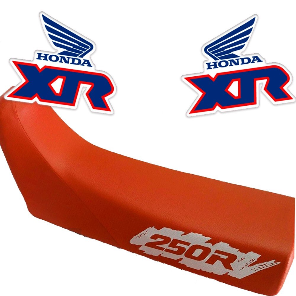 Tank Graphics + Seat Cover + Fender Bag for Honda XR250R 1991 - Image 6