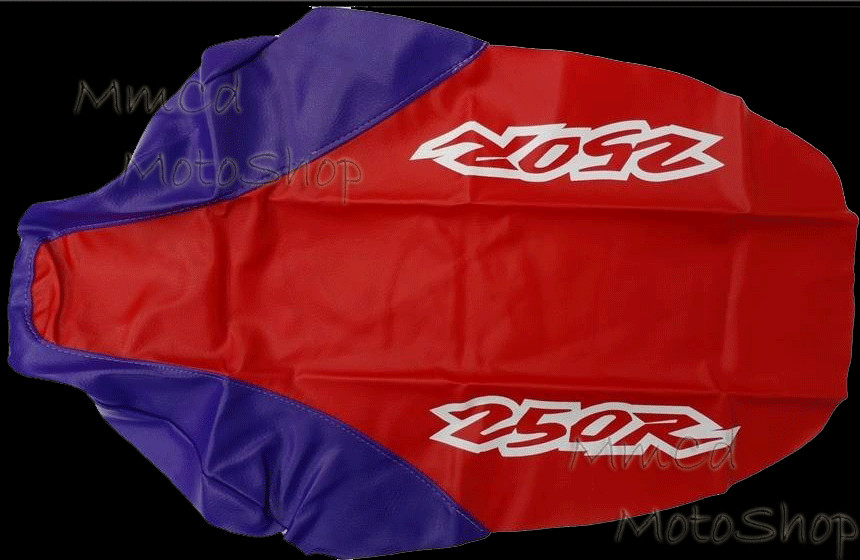Seat Cover Tank Cover for Honda XR250R XR 250 1996 Red Black Synthetic Leather - Image 4