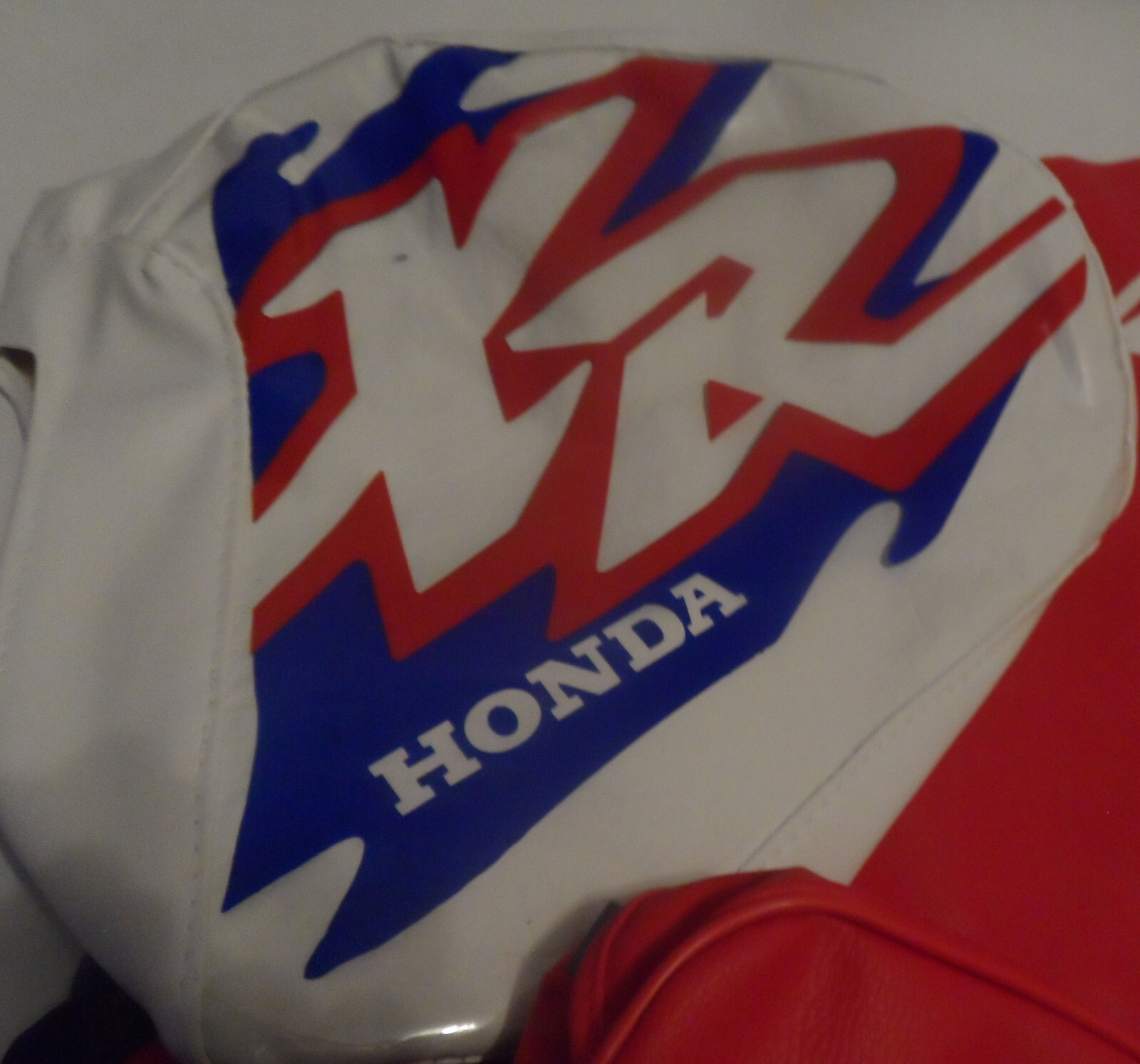 Seat Cover Tank Cover for Honda XR250R XR 250 1996 Red Black Synthetic Leather - Image 5