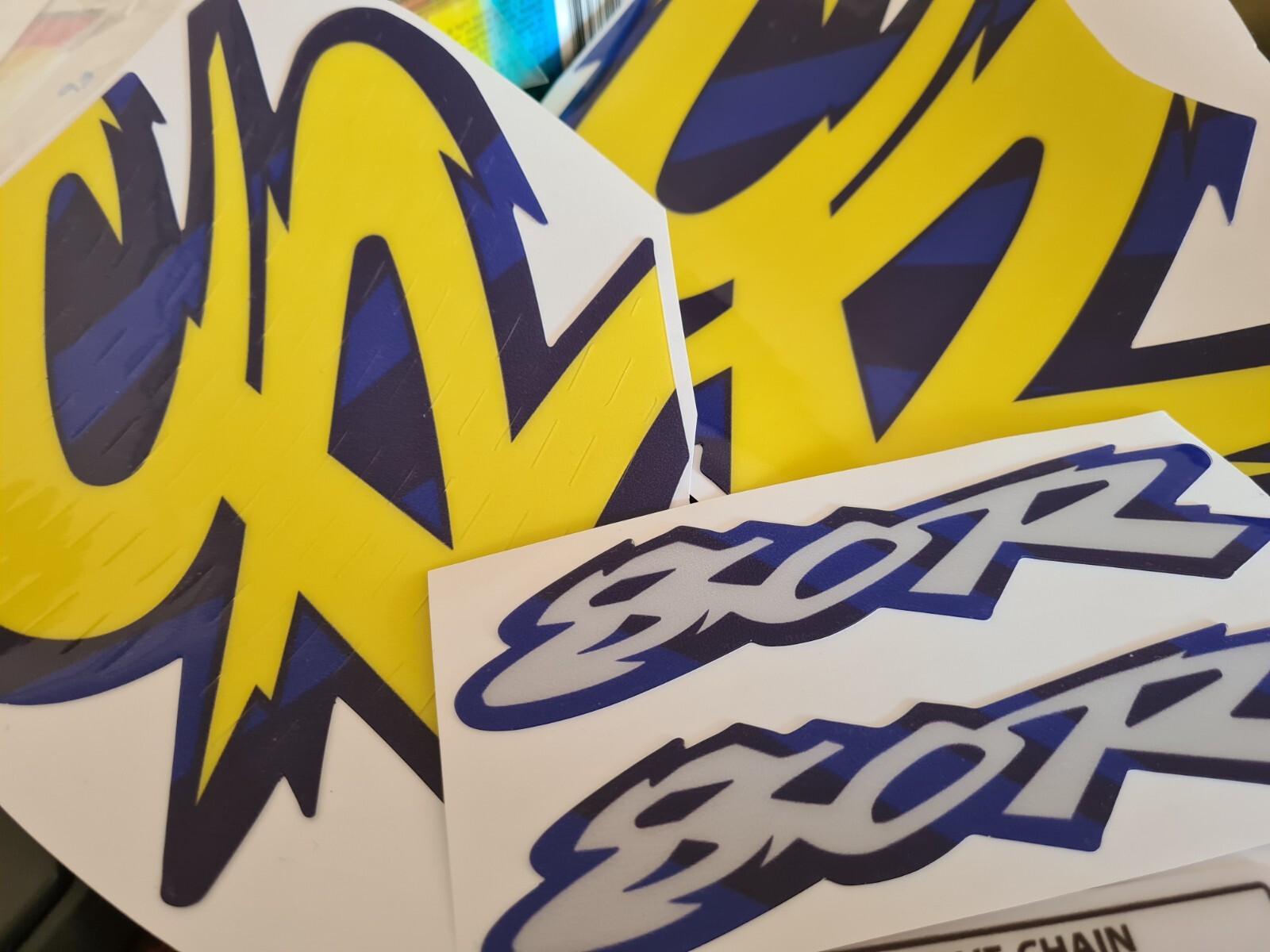 Graphics decals for Honda CR80R Cr 80 cr80 thick 1994 glossy laminate, fast ship - Image 4