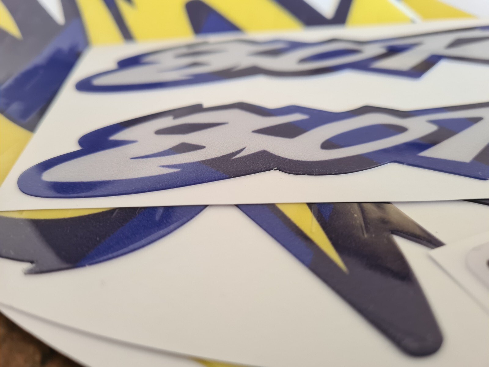 Graphics decals for Honda CR80R Cr 80 cr80 thick 1994 glossy laminate, fast ship - Image 5