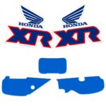 Decals Graphics for Honda XR600R xr 600 xr600 91 1991 thick gloss laminate