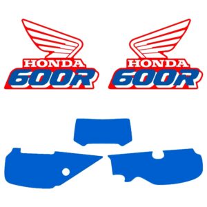 kit Decals Graphics for Honda XR600R xr 600 xr600 90 1990 thick gloss laminate