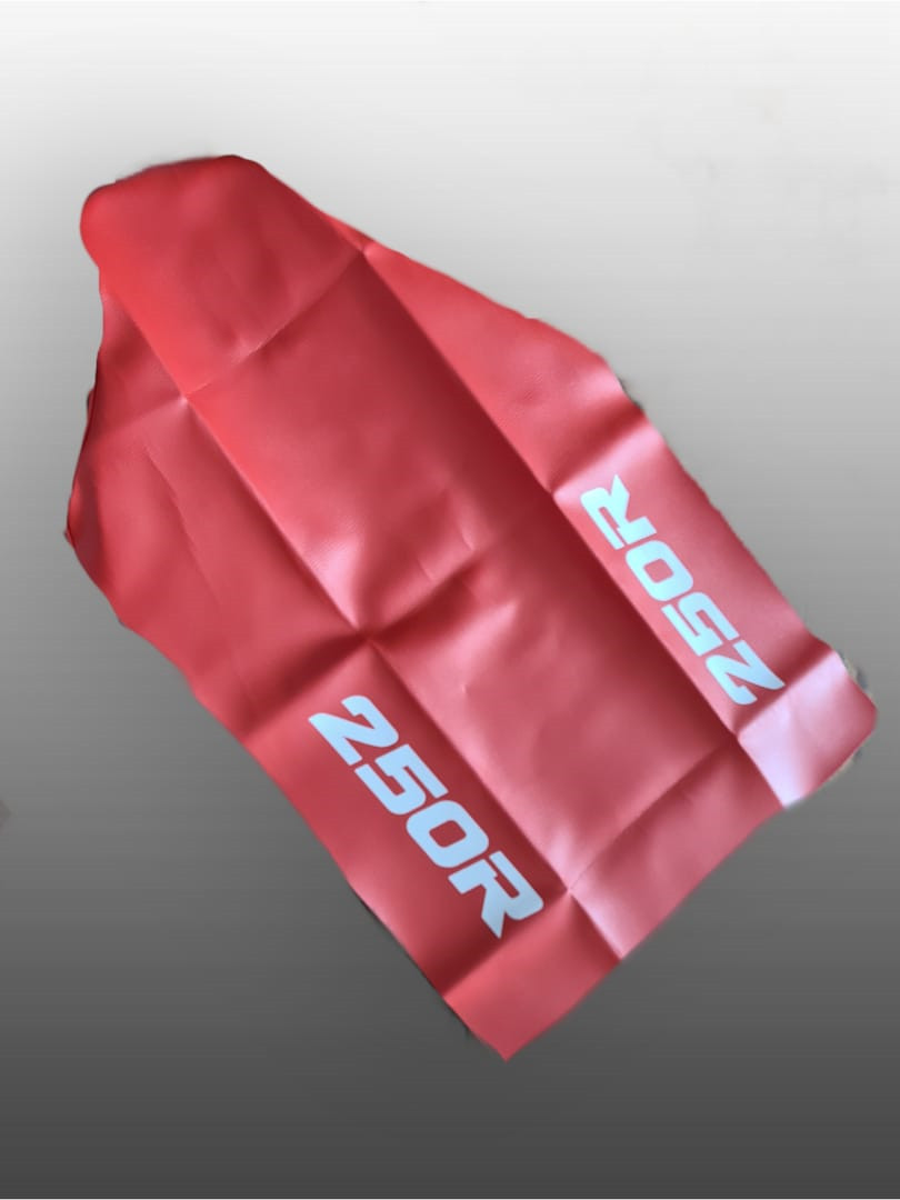 Seat Cover Honda XR250R XR 250 1992 Orange Synthetic Leather UltraGrip - Image 2