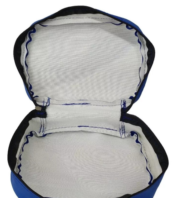 Seat Cover & Rear Fender Bag for Honda XR250R XR 250 1986 Blue Synthetic Leather - Image 4