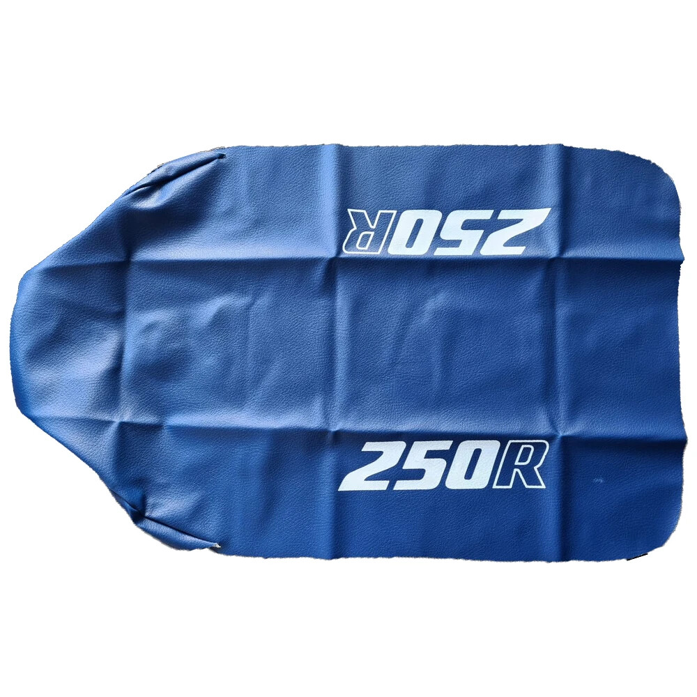Seat Cover & Rear Fender Bag for Honda XR250R XR 250 1986 Blue Synthetic Leather - Image 9