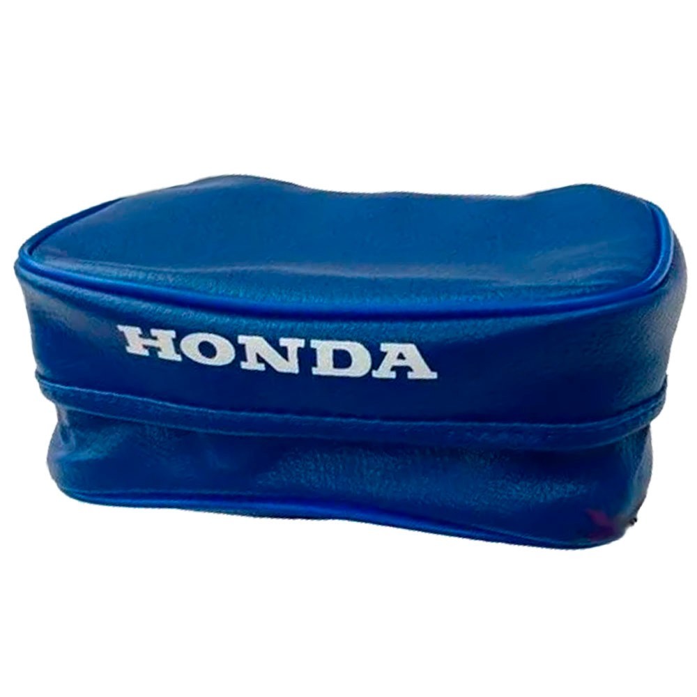 Seat Cover & Rear Fender Bag for Honda XR250R XR 250 1986 Blue Synthetic Leather - Image 11