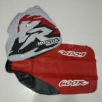 Seat Cover and Tank Cover Set For Honda XR600R XR 600 XR600 1997 Red Black