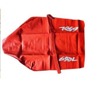 seat cover for Honda xr650l xr 650l 93 syntethic leather orange fast ship by dhl