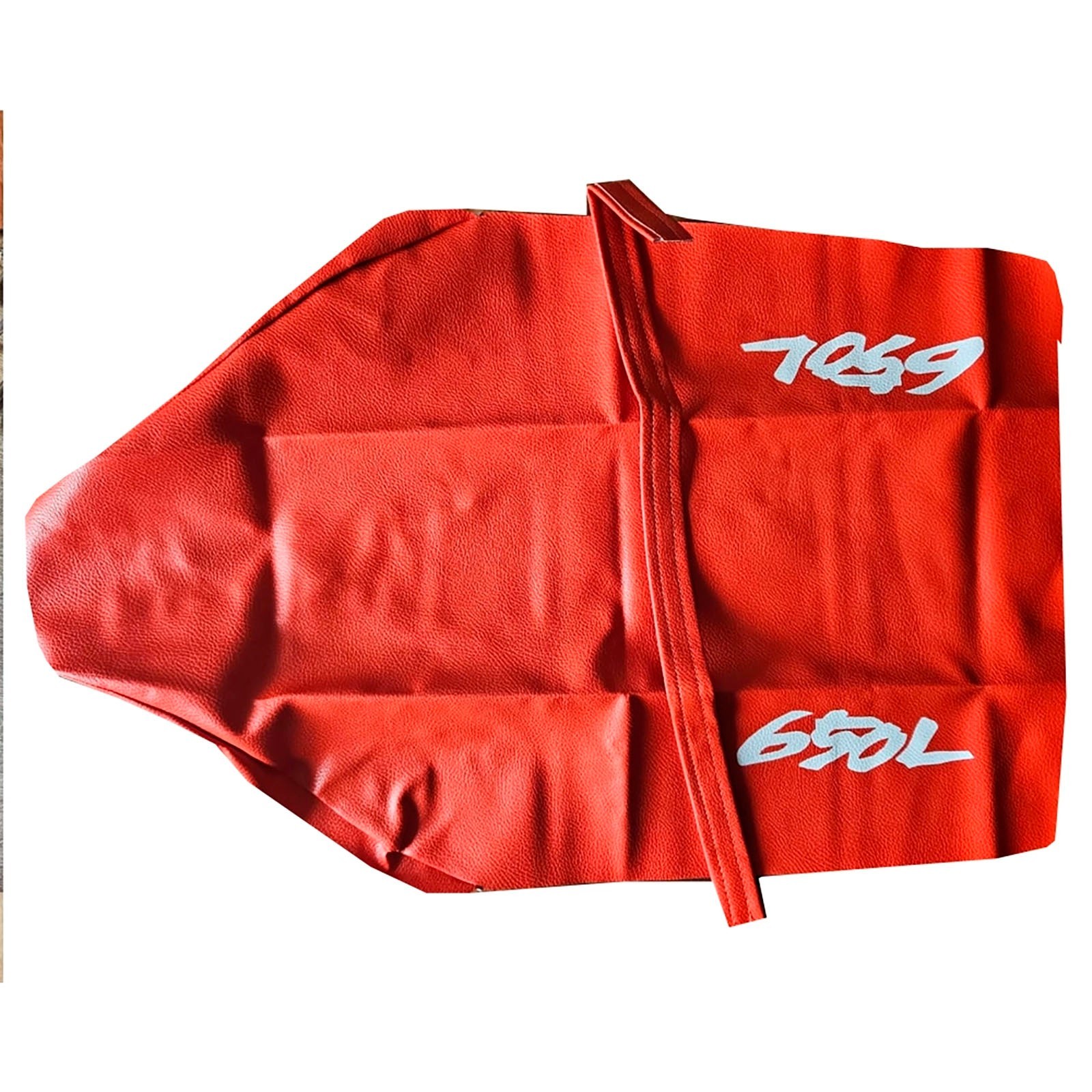 seat cover for Honda xr650l xr 650l 93 syntethic leather orange fast ship by dhl