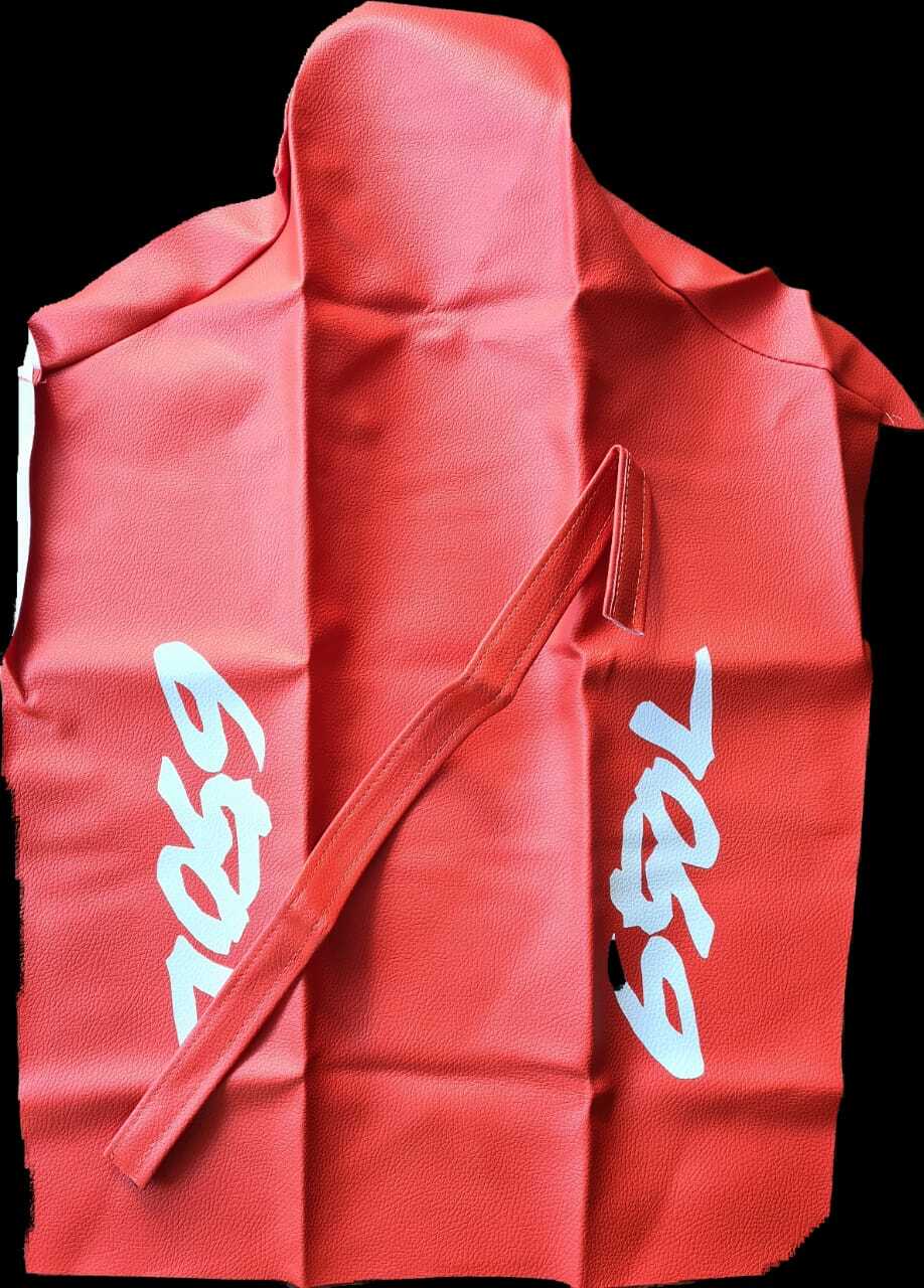 seat cover for Honda xr650l xr 650l 93 syntethic leather orange fast ship by dhl - Image 2