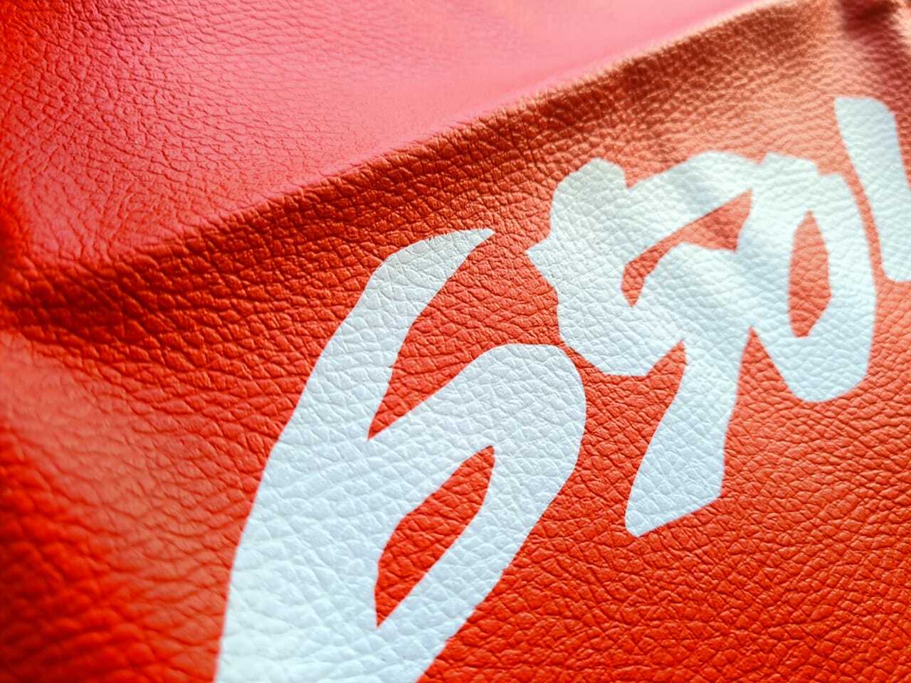 seat cover for Honda xr650l xr 650l 93 syntethic leather orange fast ship by dhl - Image 3