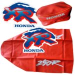 Tank Decals Seat Cover & Rear Fender Tool Bag FOR Honda XR250R XR250 1993