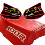 Seat Cover Tank Decals Graphics FOR Honda XR100R 2000 Red