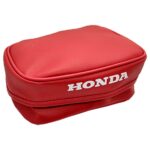 Rear fender bag for Honda xr200 xr250 xr400 xr600 xr500 xr650 red leather