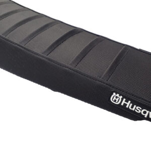 Black Seat Cover for Husqvarna FC/FE/TC/TE 2019â2021 | Ultragrip Ribs | DHL