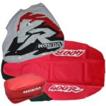 Seat Cover Tank Cover & Fender Bag for Honda XR400R XR 400 1997 Design Kit