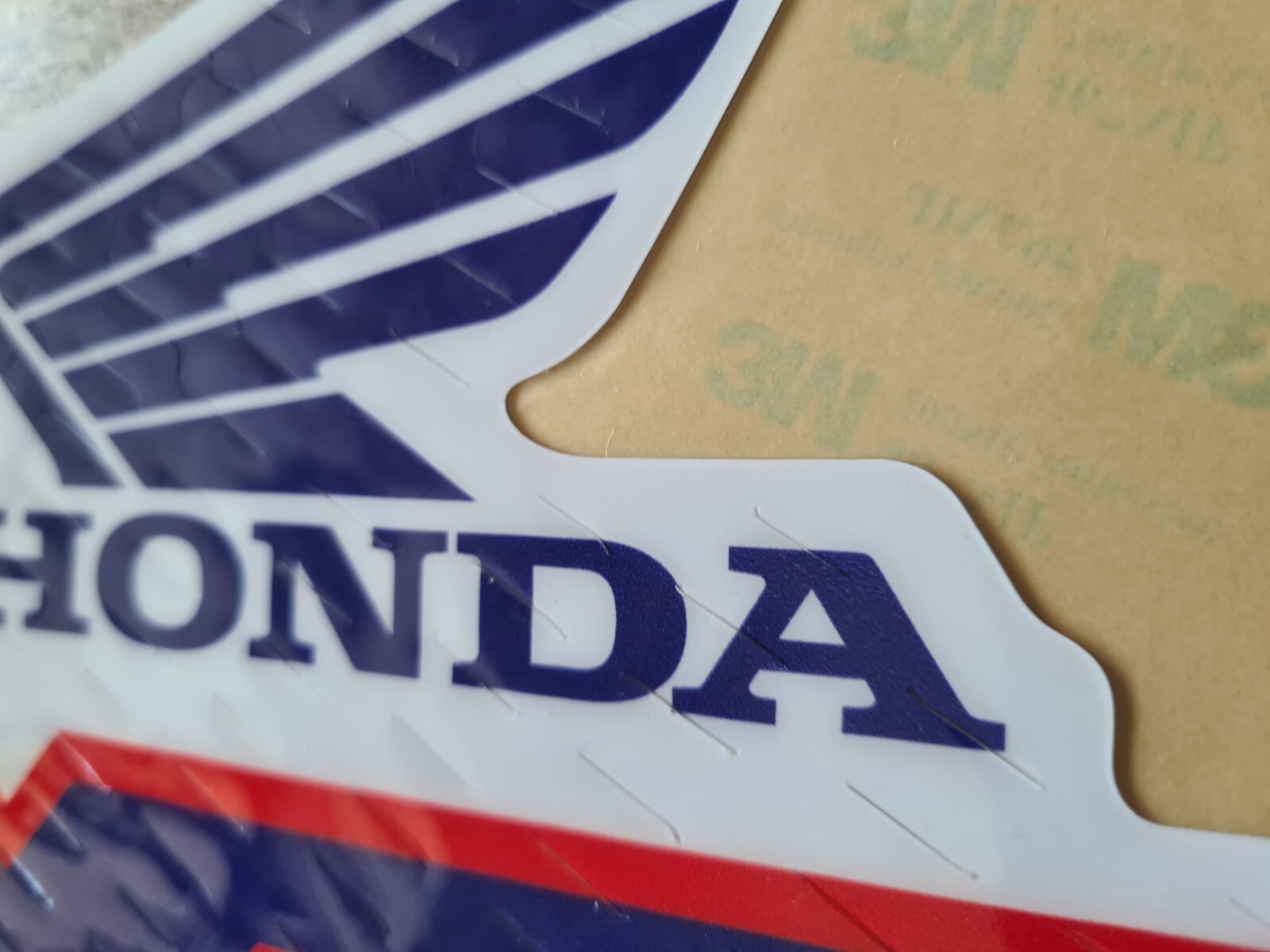 Honda XR600R Tank Decals 1991 â Blue 3M Premium Microperforated Graphics XR 600 - Image 7