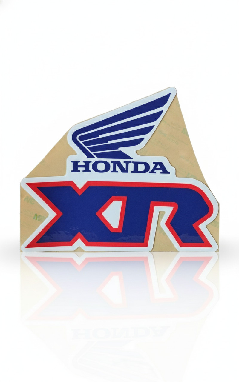 Honda XR600R Tank Decals 1991 â Blue 3M Premium Microperforated Graphics XR 600 - Image 9