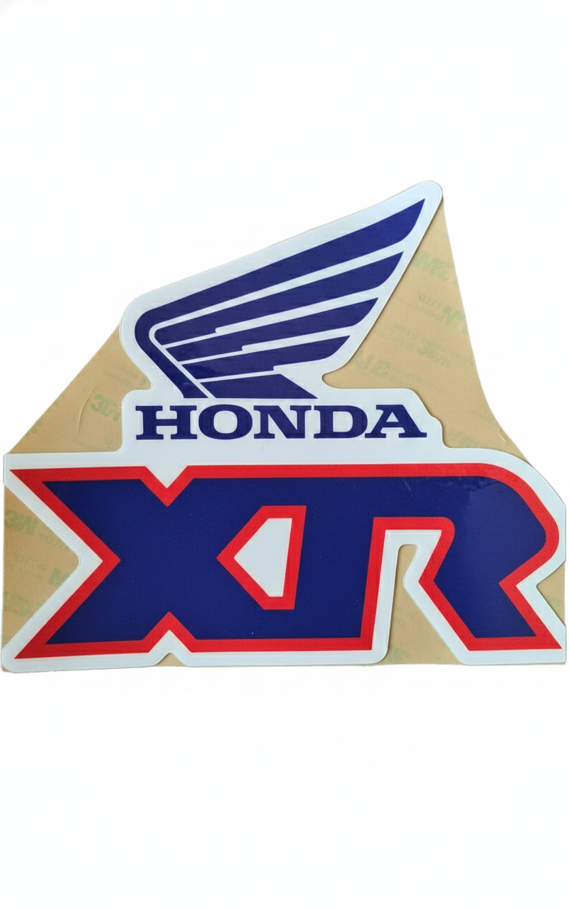 Honda XR600R Tank Decals 1991 â Blue 3M Premium Microperforated Graphics XR 600 - Image 11