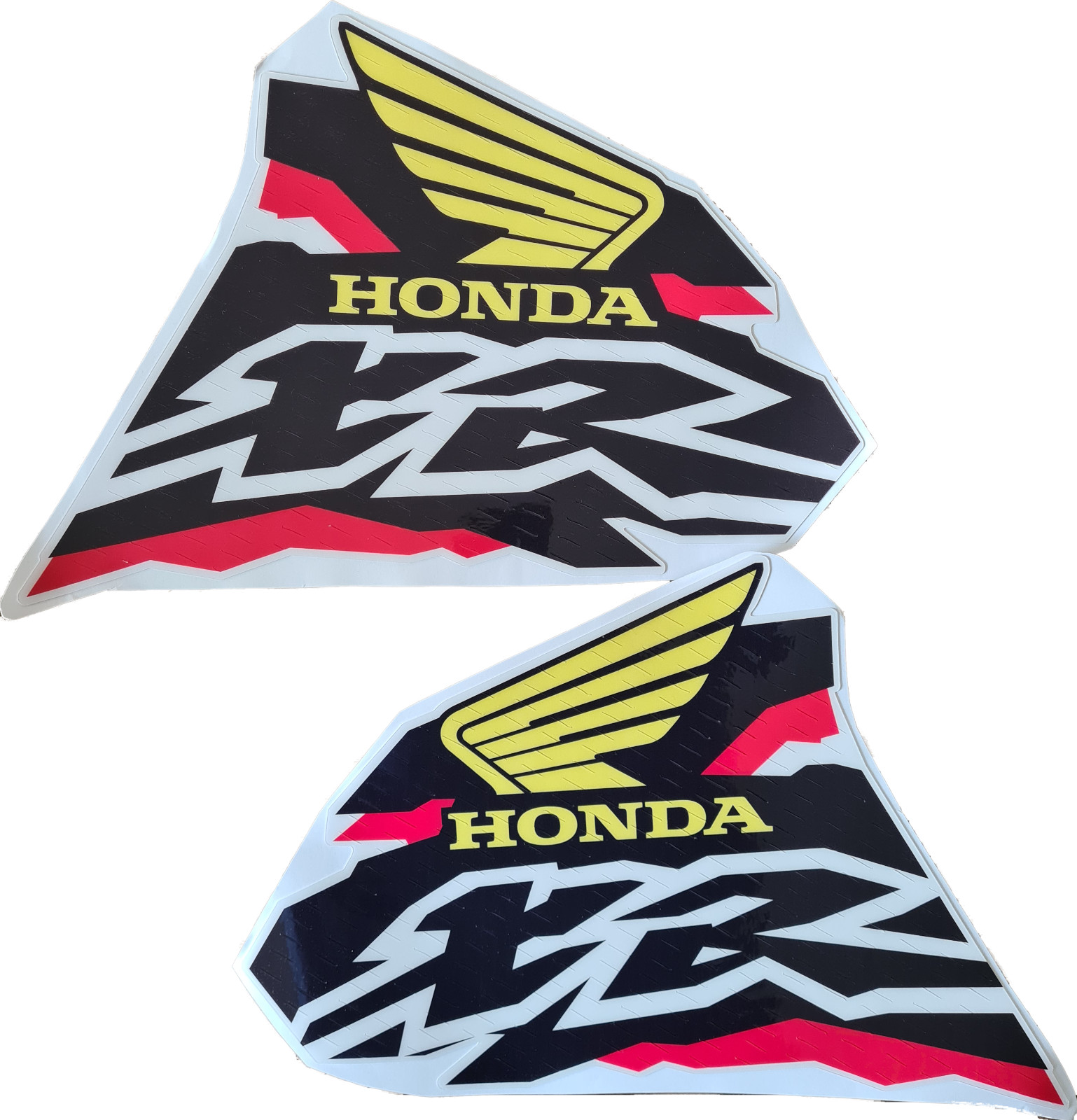 Tank Decals for Honda XR600R 1998 â Black Red Glossy â Fast DHL Ship - Image 3