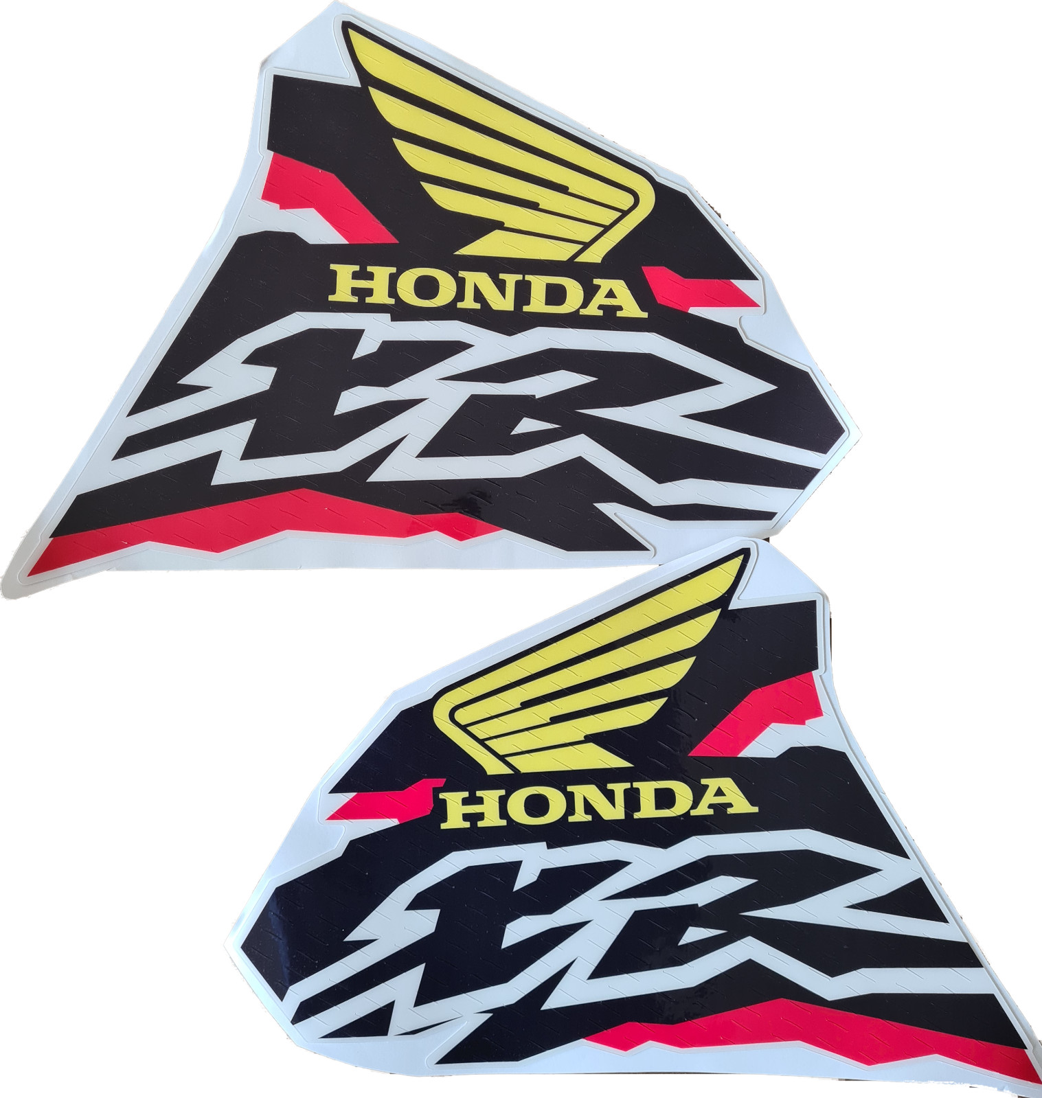 Tank Decals for Honda XR600R 1998 â Black Red Glossy â Fast DHL Ship - Image 5