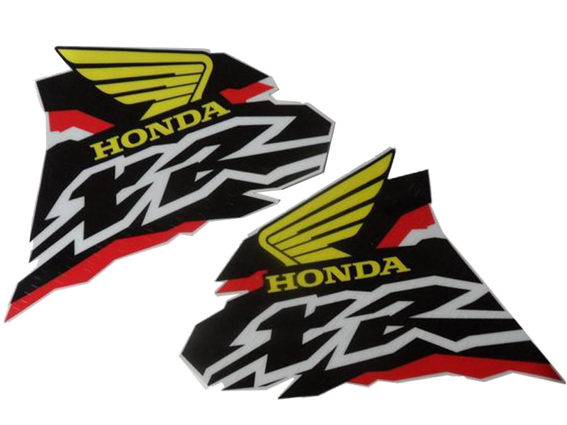 Tank Decals for Honda XR600R 1998 â Black Red Glossy â Fast DHL Ship - Image 6