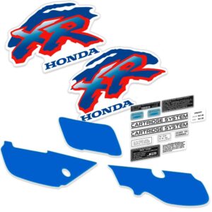 Tank Side Front Graphics Caution Warning Label FOR Honda XR600R 1993