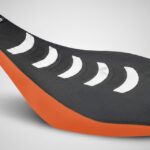 Ultragrip Seat Cover FOR Yamaha YFZ450 Carb All Years Black Orange White