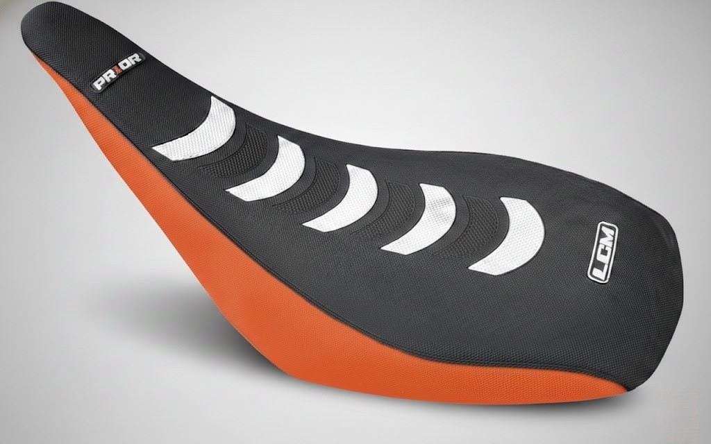 Ultragrip Seat Cover FOR Yamaha YFZ450 Carb All Years Black Orange White
